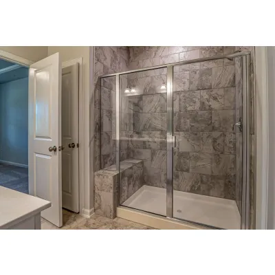 Frameless Glass Shower Enclosure